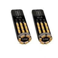 لامپ 24 SMD انبه ای