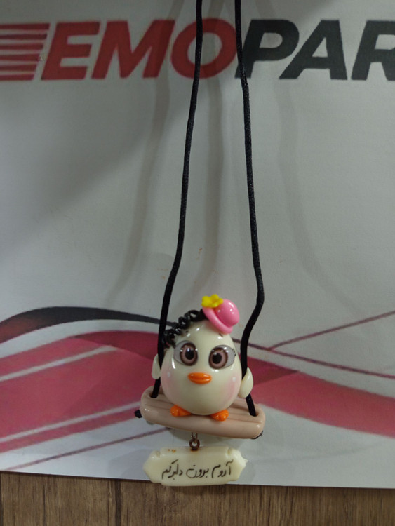 آویز عروسک نوشته دار خودرو