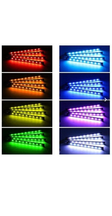 نور پردازی زیر پا ماشین