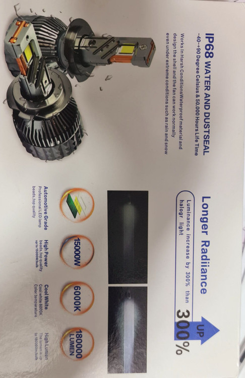 هدلایت نور سفید پر قدرت پراید