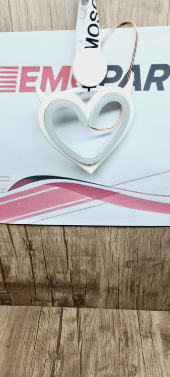 آویز قلب شاخ دار نئون دار