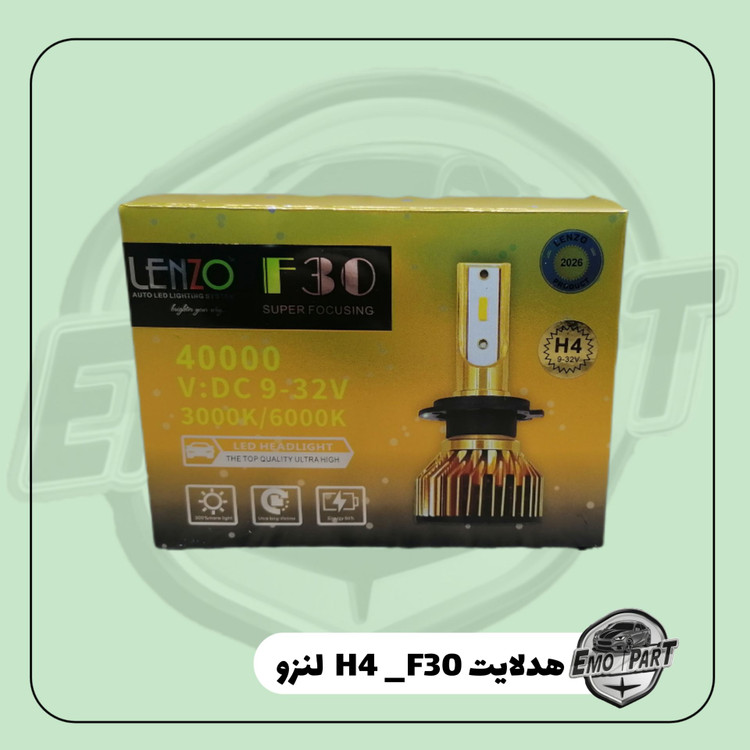 هدلایت F30 لنزو