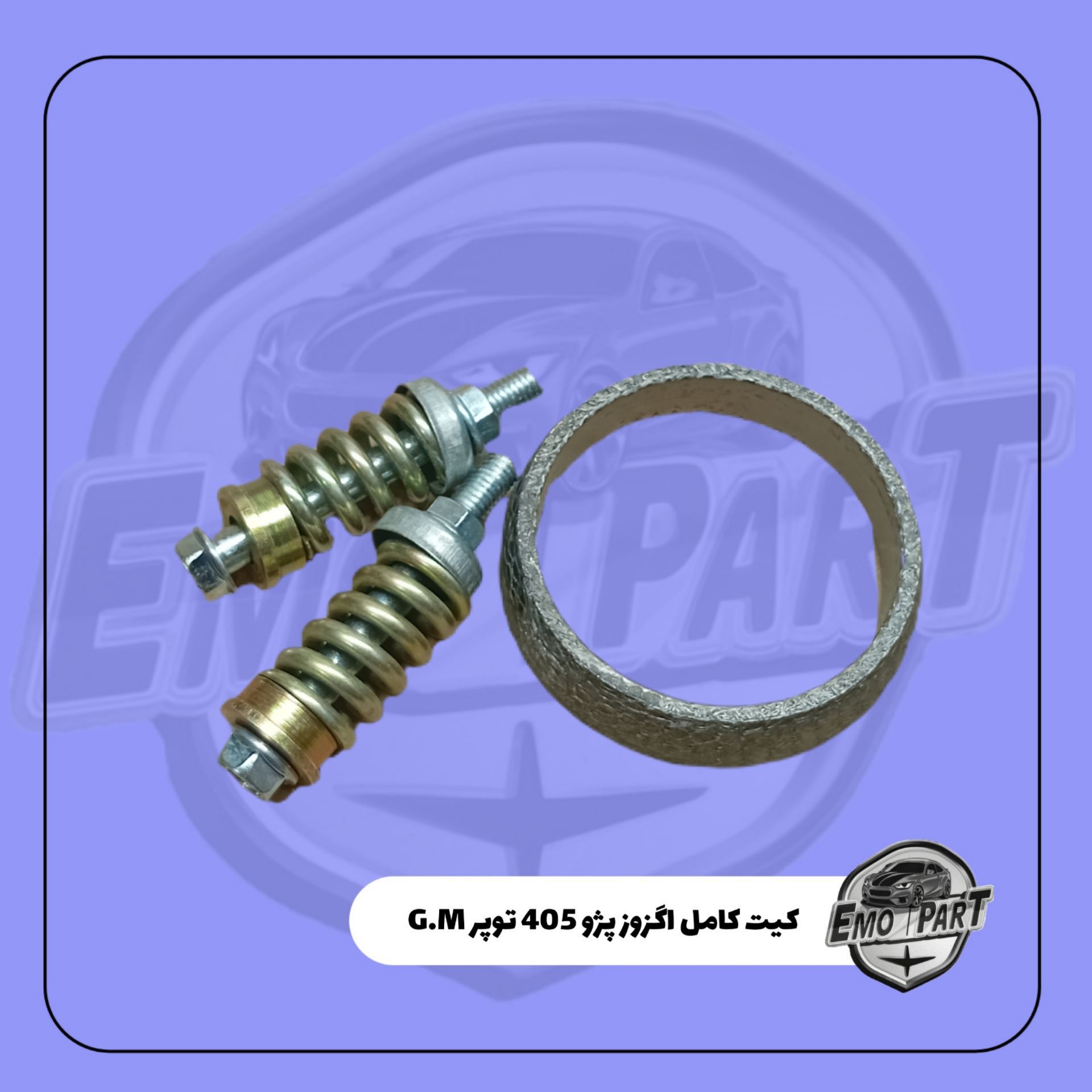 کیت کامل واشر گلویی اگزوز 405